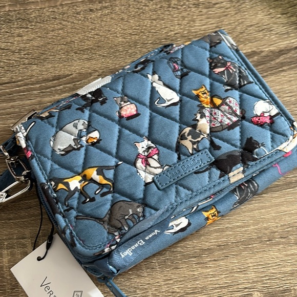 VB RFID 3 in 1 Crossbody Cats Meow NWT - Picture 5 of 9